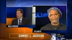 Samuel L. Jackson replica al periodista que el confon amb Laurence Fishburne.