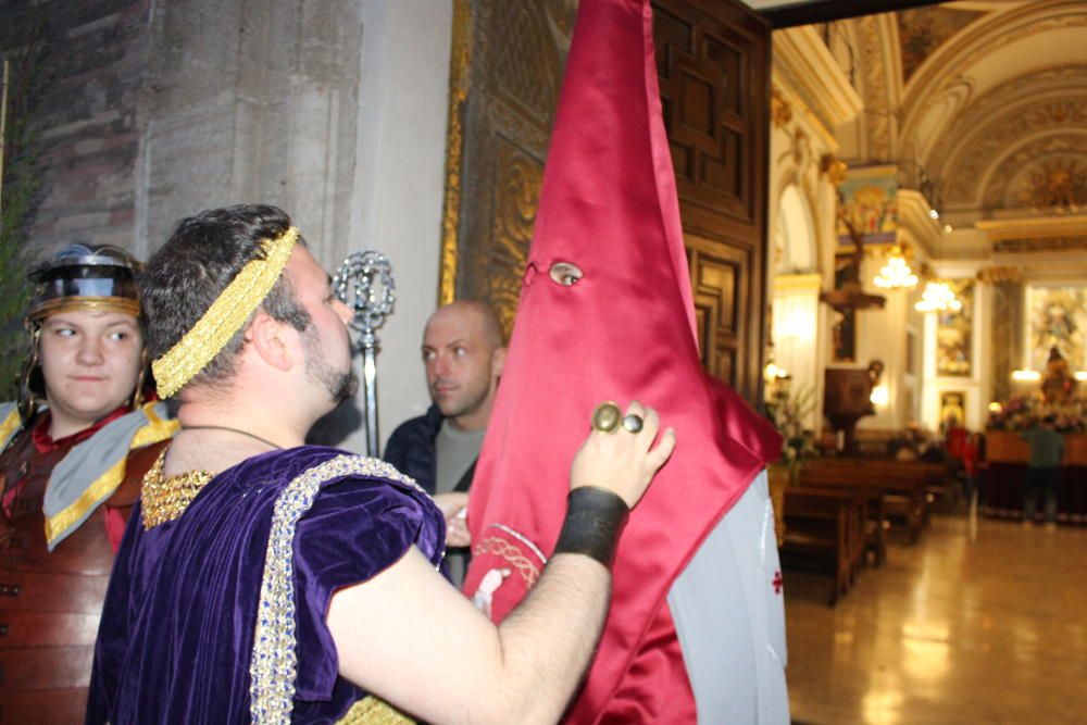 Procesión conjunta del Grao: hermandades de la Flagelación y Cristo de la Palma