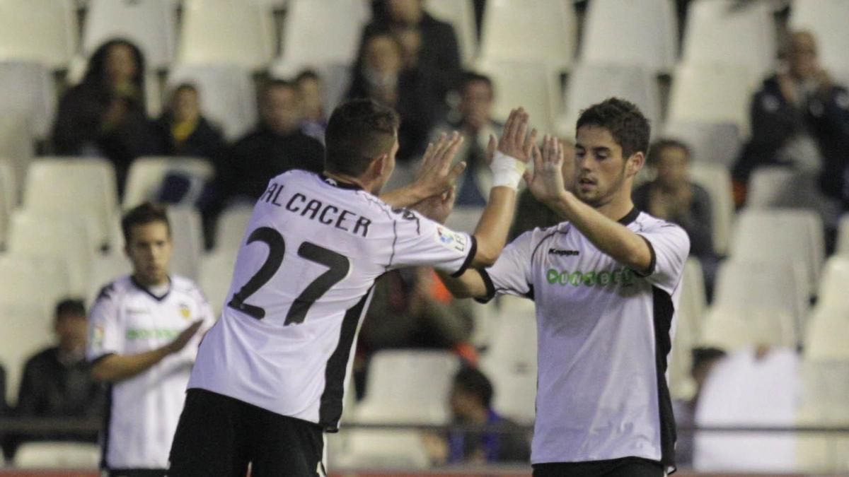 PARTIDO DE COPA DEL REY ENTRE EL VALENCIA CF Y EL LOGROÑES