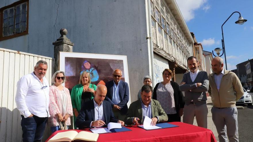 Arrancan las obras para convertir la vivienda de Antonia Dans en un museo