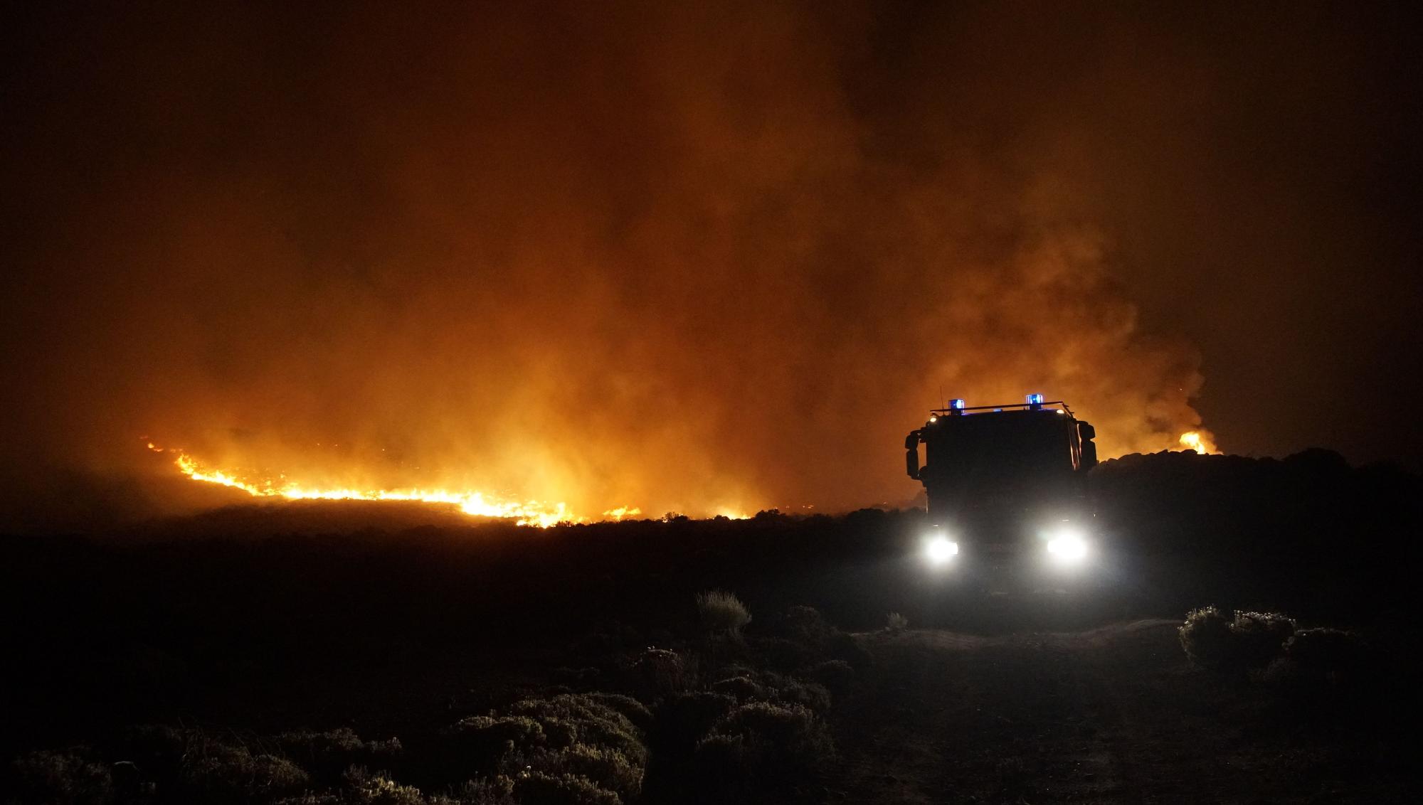 L&#039;incendi forestal de Tenerife, en imatges