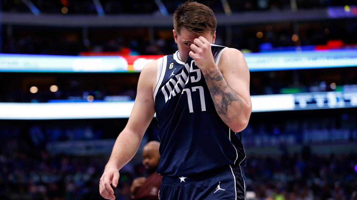 Doncic, desolado tras errar el tiro decisivo