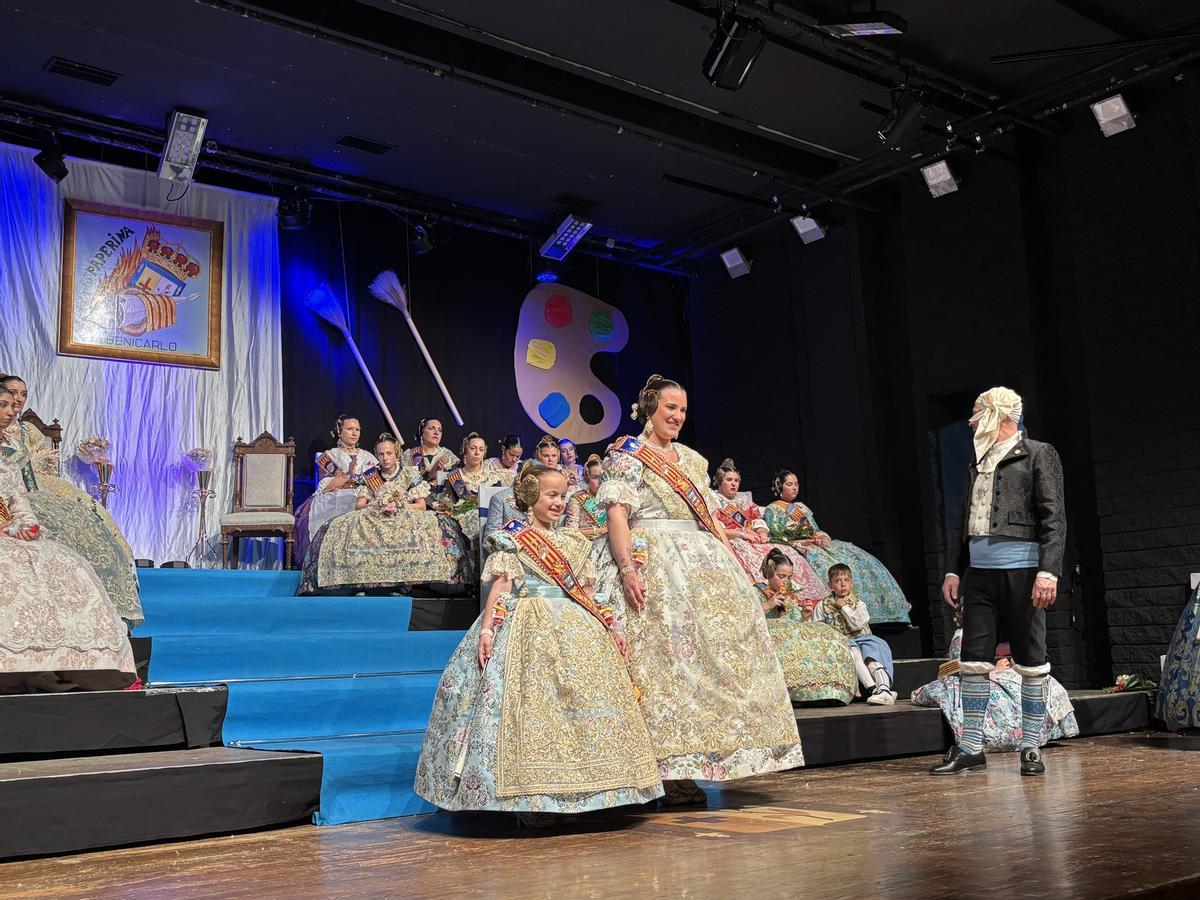 Presentación de la falla La Paperina.