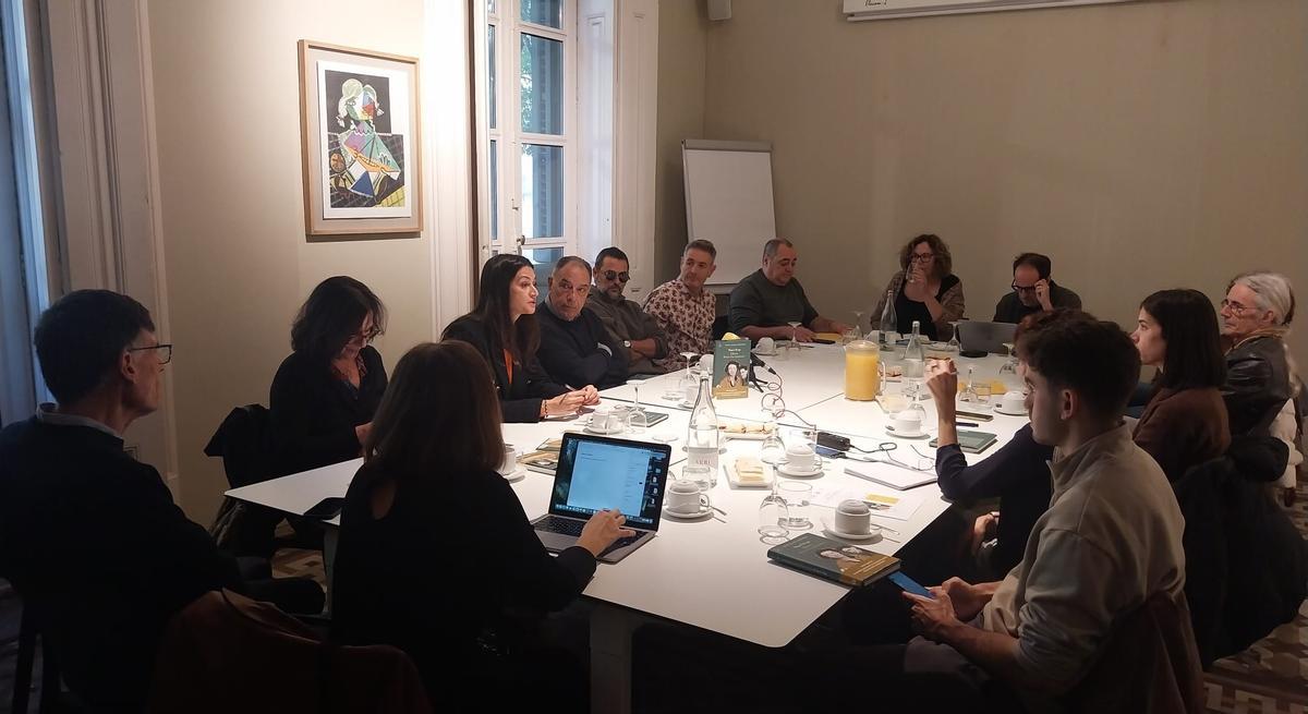 Presentació en la llibreria.