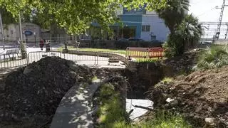 Xàtiva reconstruirá el colector obstruido de la Plaça del País Valencià