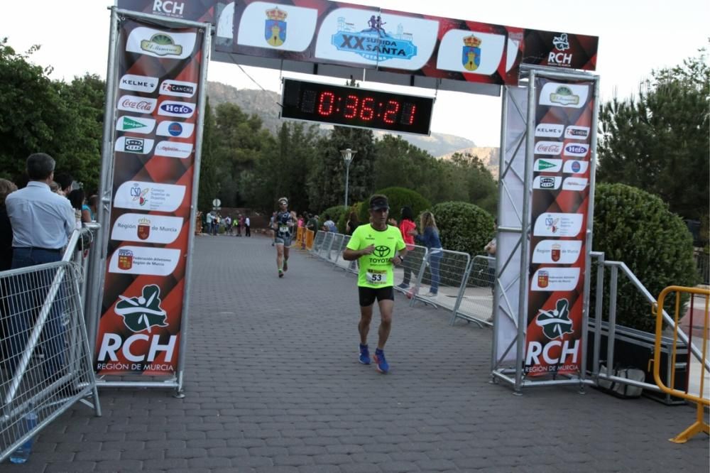 Maciá y Merino, los más rápidos en subir a La Santa de Totana