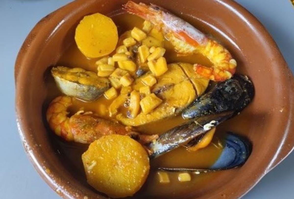 Plato de la bodega Gambín.