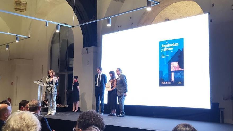 La arquitecta de Bueu María Novas, premiada en la XVI Bienal Española de Arquitectura