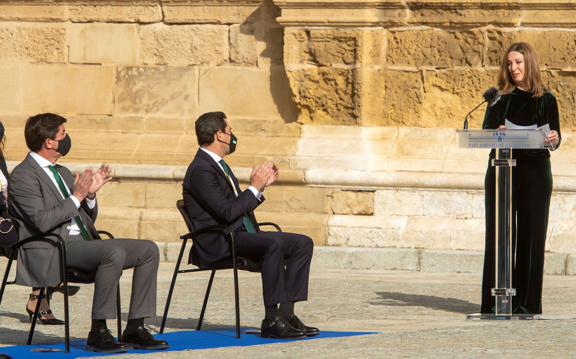 Las imágenes del acto institucional por el Día de Andalucía en el Parlamento andaluz