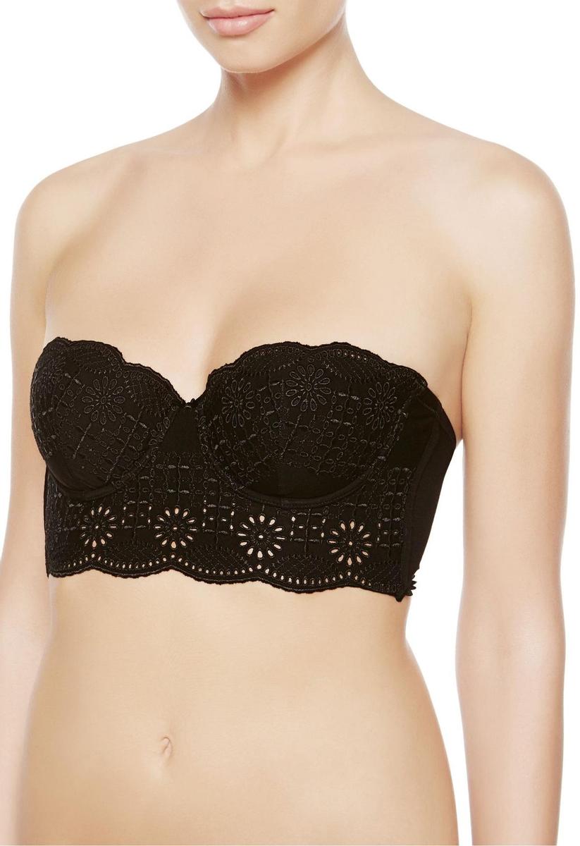 Bandeau Sangallo en color negro de La Perla (125€)