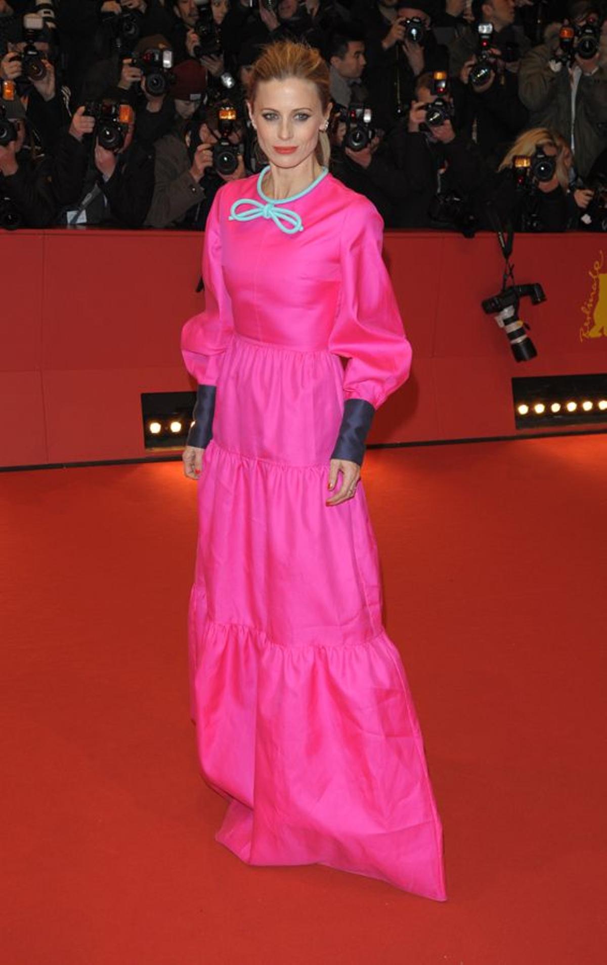 Laura Bailey en la alfombra roja de la Berlinale 2016