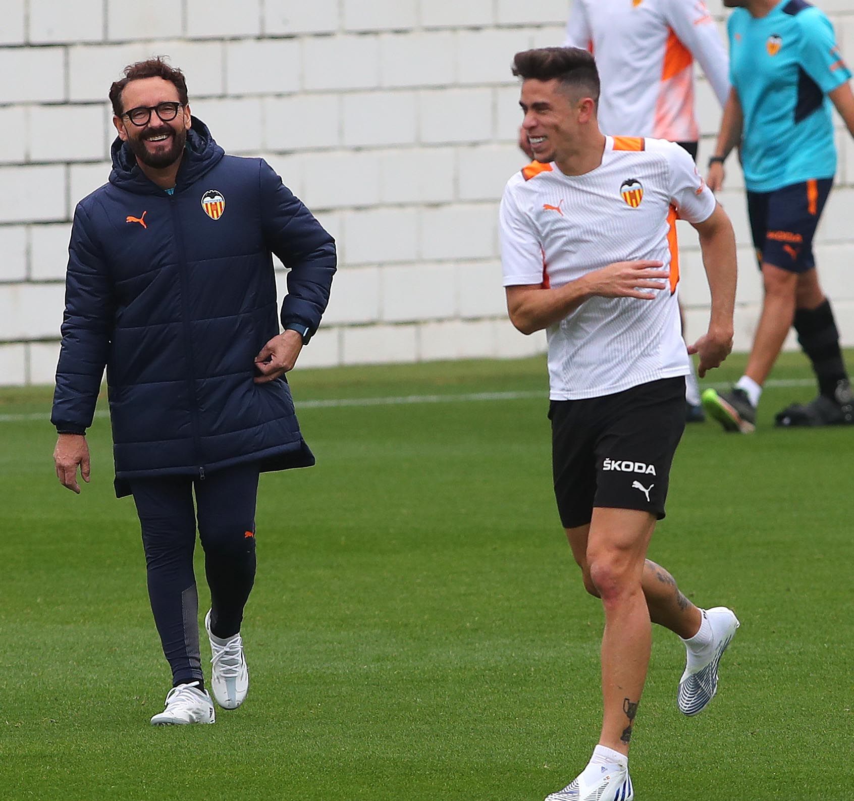 Así ha sido el entrenaiento de hoy del Valencia CF