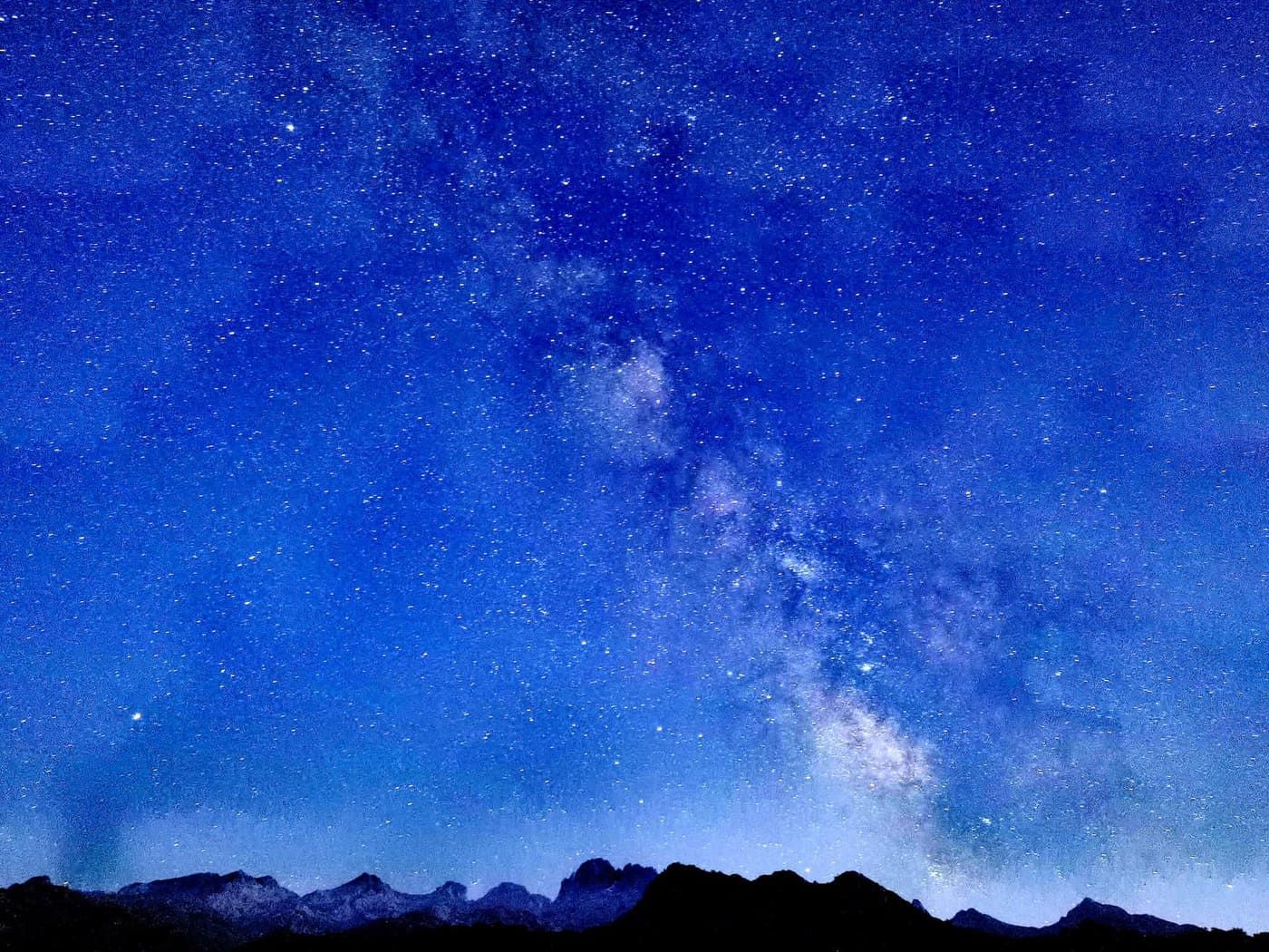 Así se vieron las Perseidas desde los Lagos de Covadonga