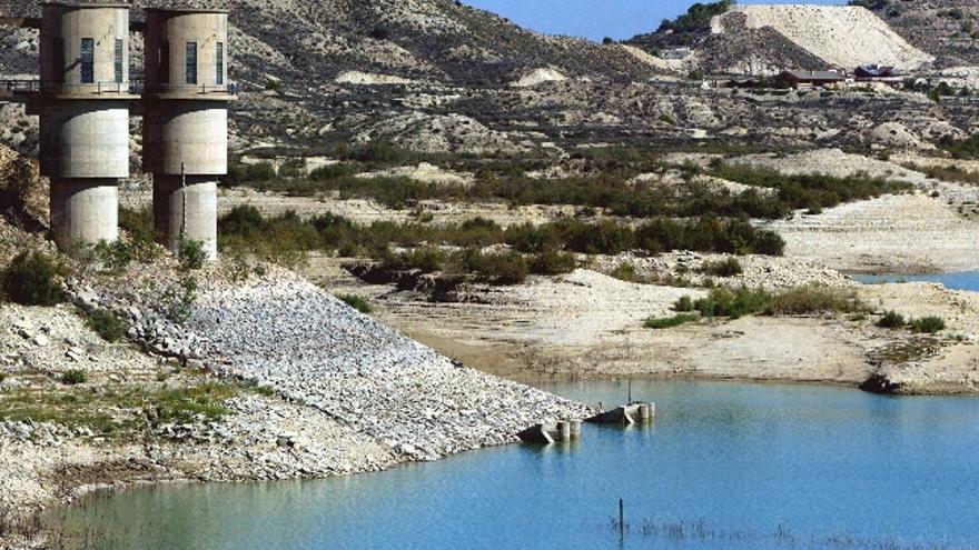 Embalse de La Pedrera en Orihuela.