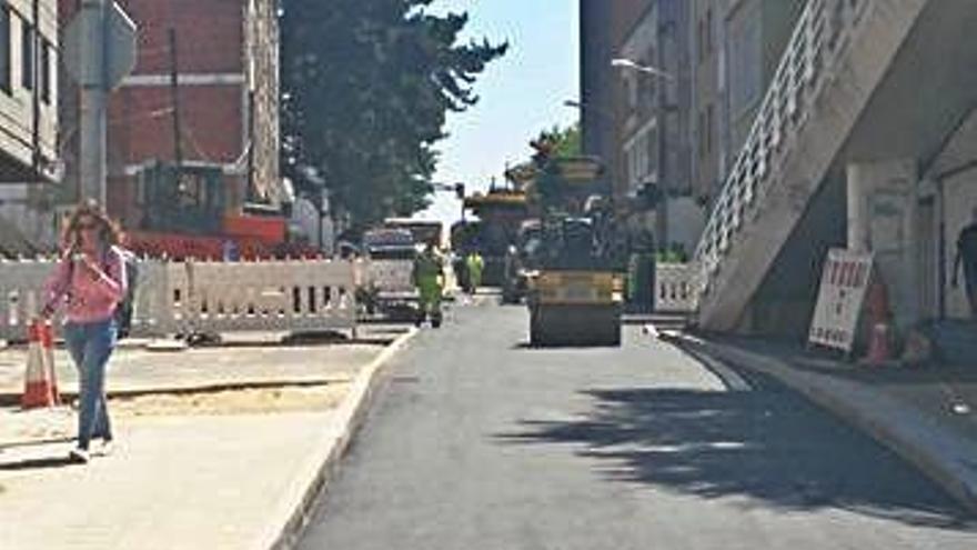 Obras en Rosalía, donde se habilitarán plazas de &#039;parking&#039; exprés.