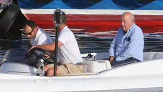 Amancio Ortega desembarca en Aldán