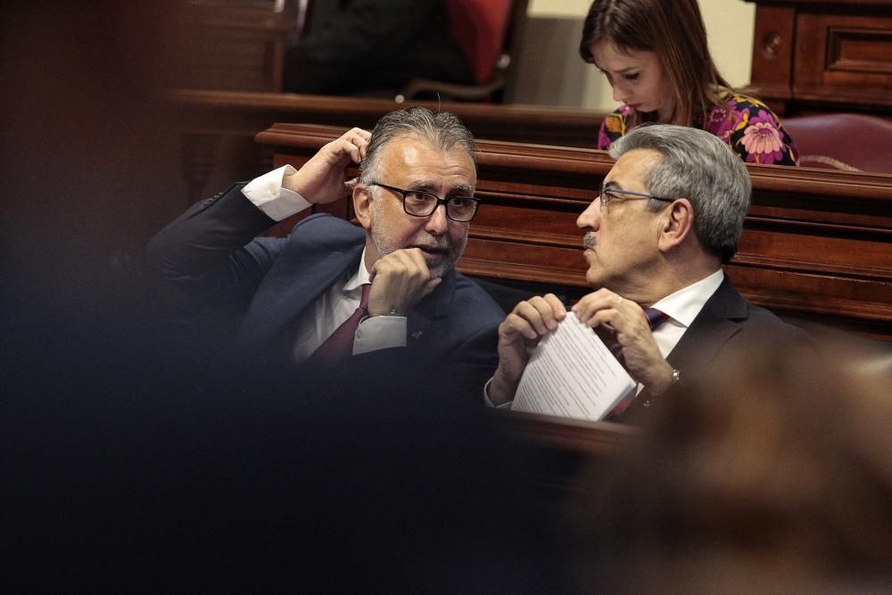 Pleno en el Parlamento de Canarias 11-02-2020  | 11/02/2020 | Fotógrafo: María Pisaca Gámez