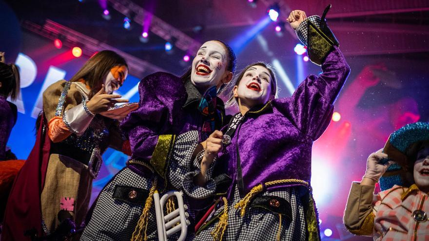 El jurado paralelo de EL DÍA califica a Burlonas en la final de las murgas adultas del Carnaval de Santa Cruz de Tenerife