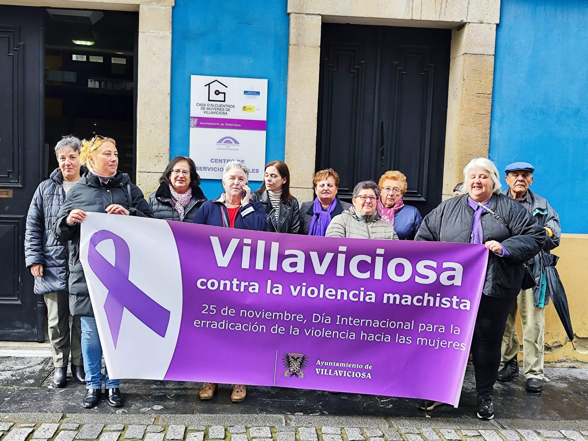 Villaviciosa, contra la violencia de género: los vecinos salen a la calle para conmemorar el 25N
