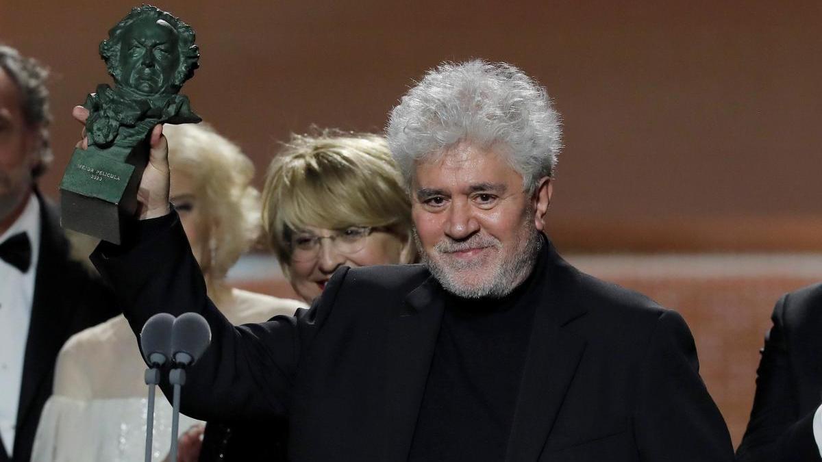Pedro Almodóvar, en la gala de los Premios Goya 2020.
