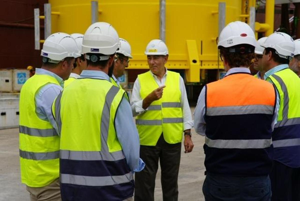 En el centro de la imagen, Ignacio Galán, el presidente de Iberdrola.