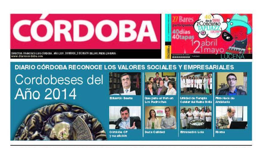 La portada de CÓRDOBA