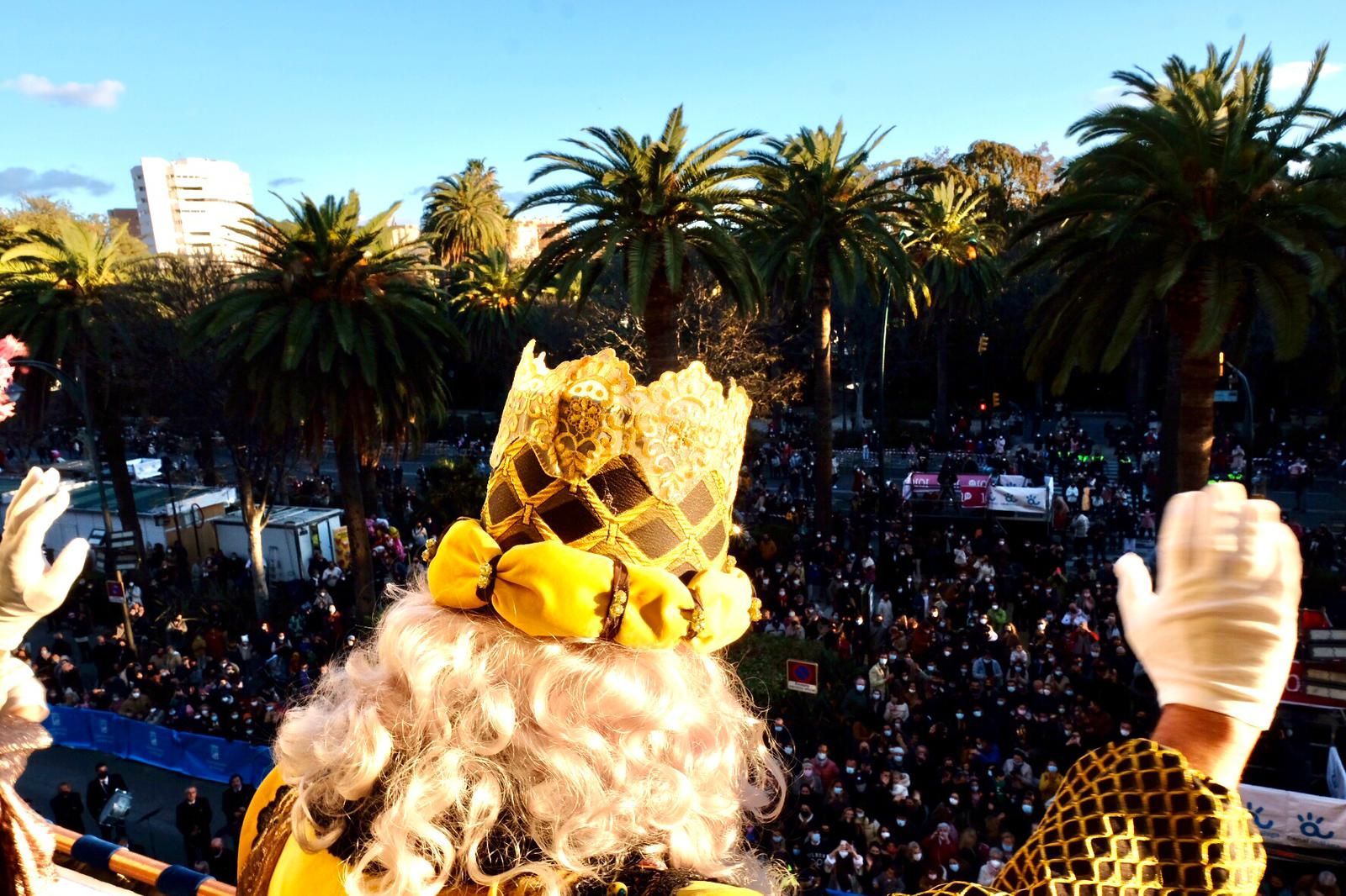 La Cabalgata de los Reyes Magos de Málaga de 2021