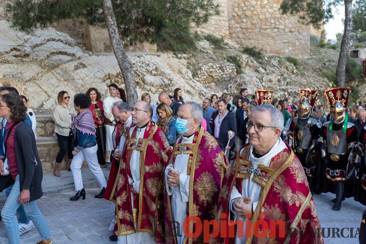 Procesión de subida a la Basílica en las Fiestas de Caravaca