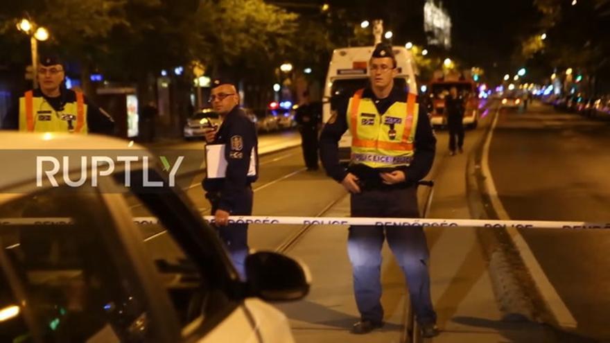 Una fuerte explosión sacude el centro de Budapest