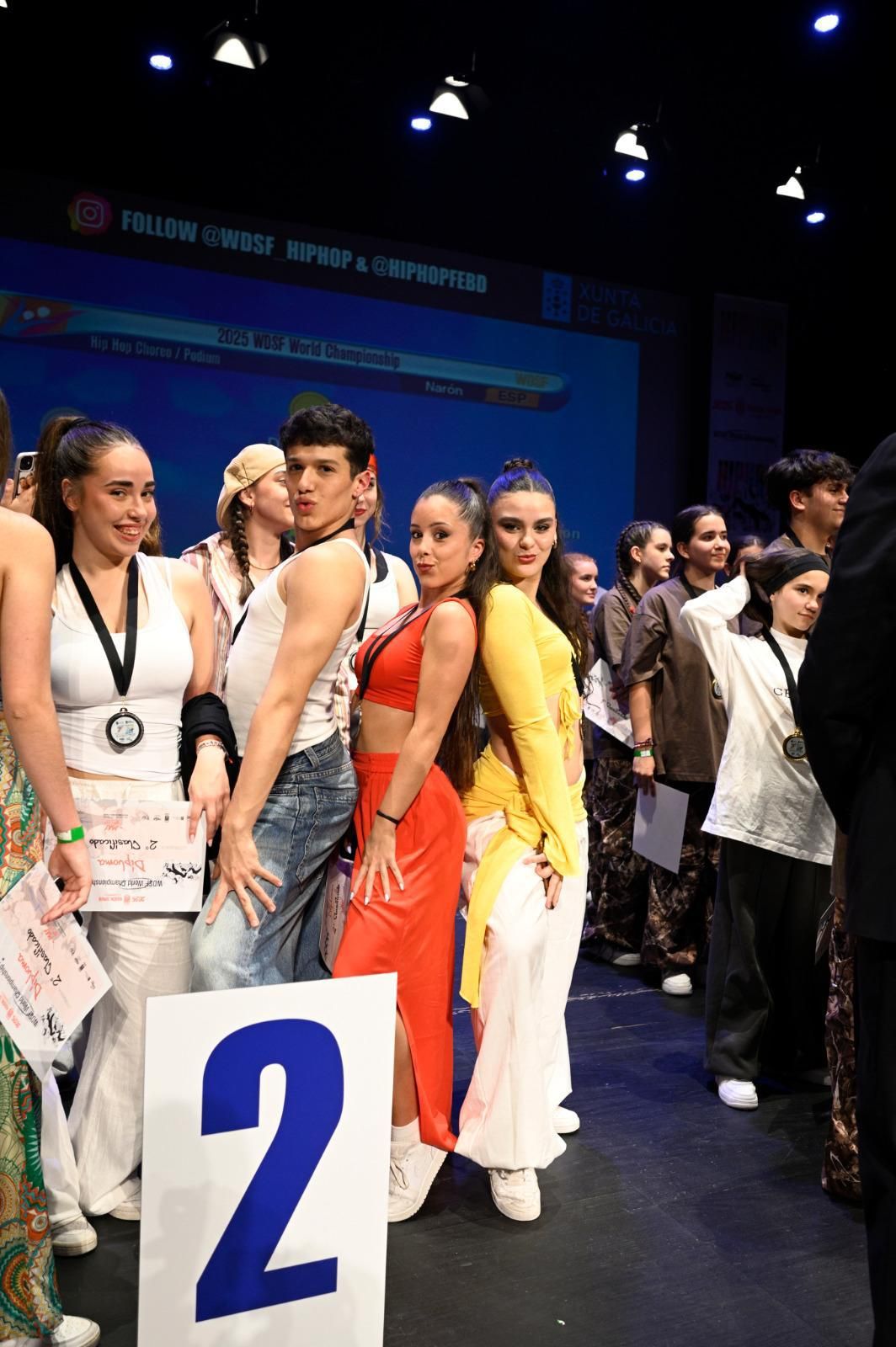 Los bailarines vigueses copan los podios del Mundial de hip-hop de Narón