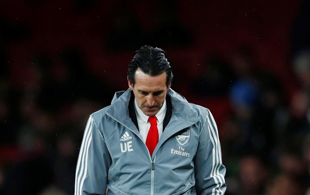 Unai Emery. Despedido esta temporada del Arsenal.