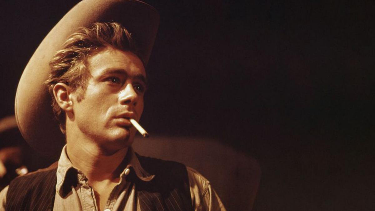 James Dean en «Gigante»