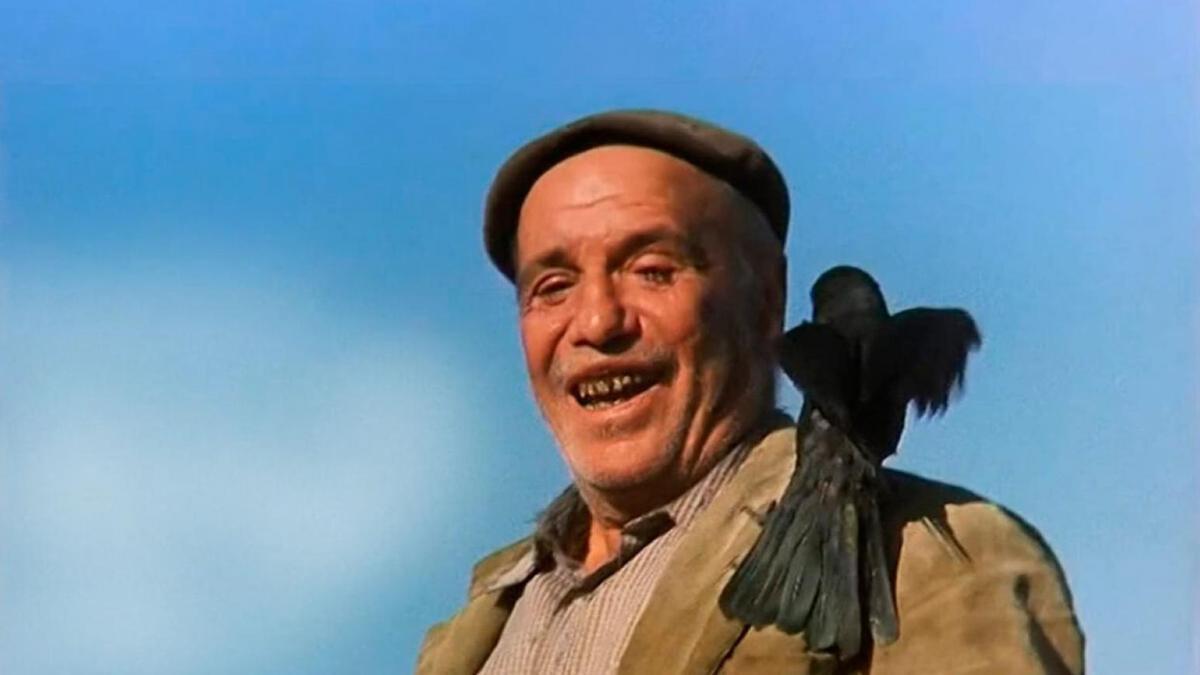 Paco Rabal, en Los Santos Inocentes.