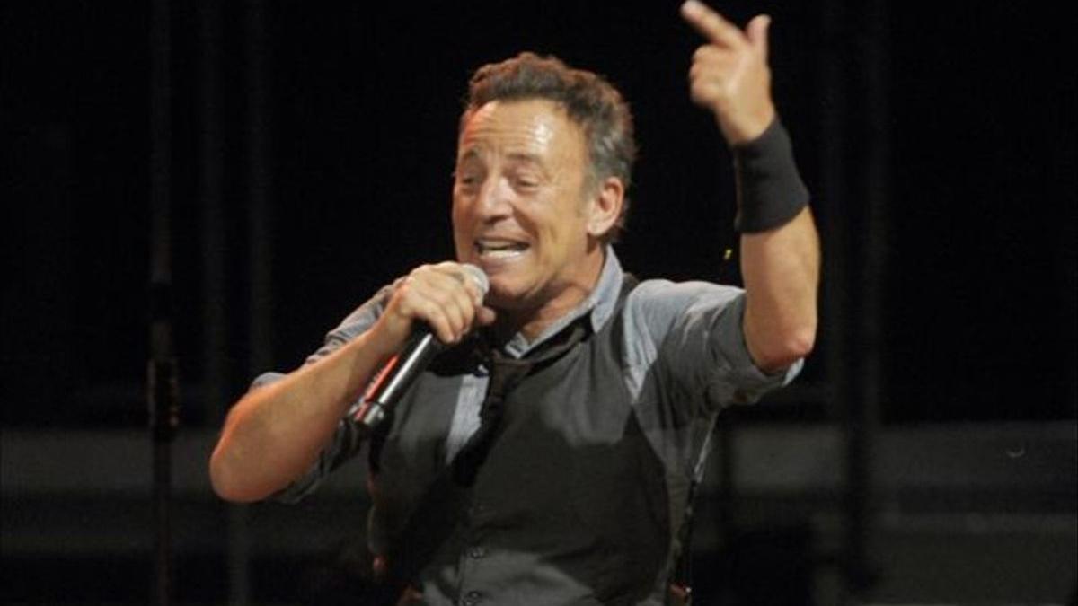 Bruce Springsteen, en un concierto del Wrecking Ball Tour celebrado en México.