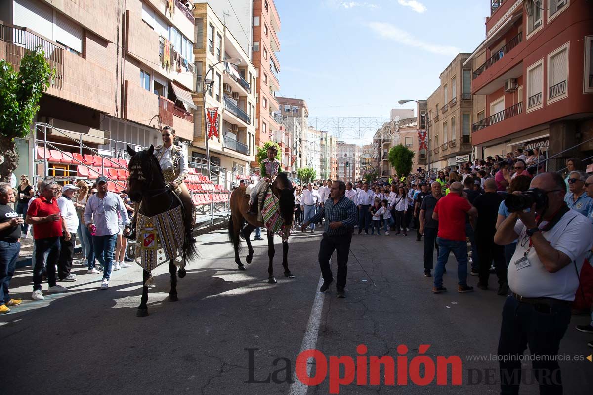 Pasacalles caballos del vino al hoyo