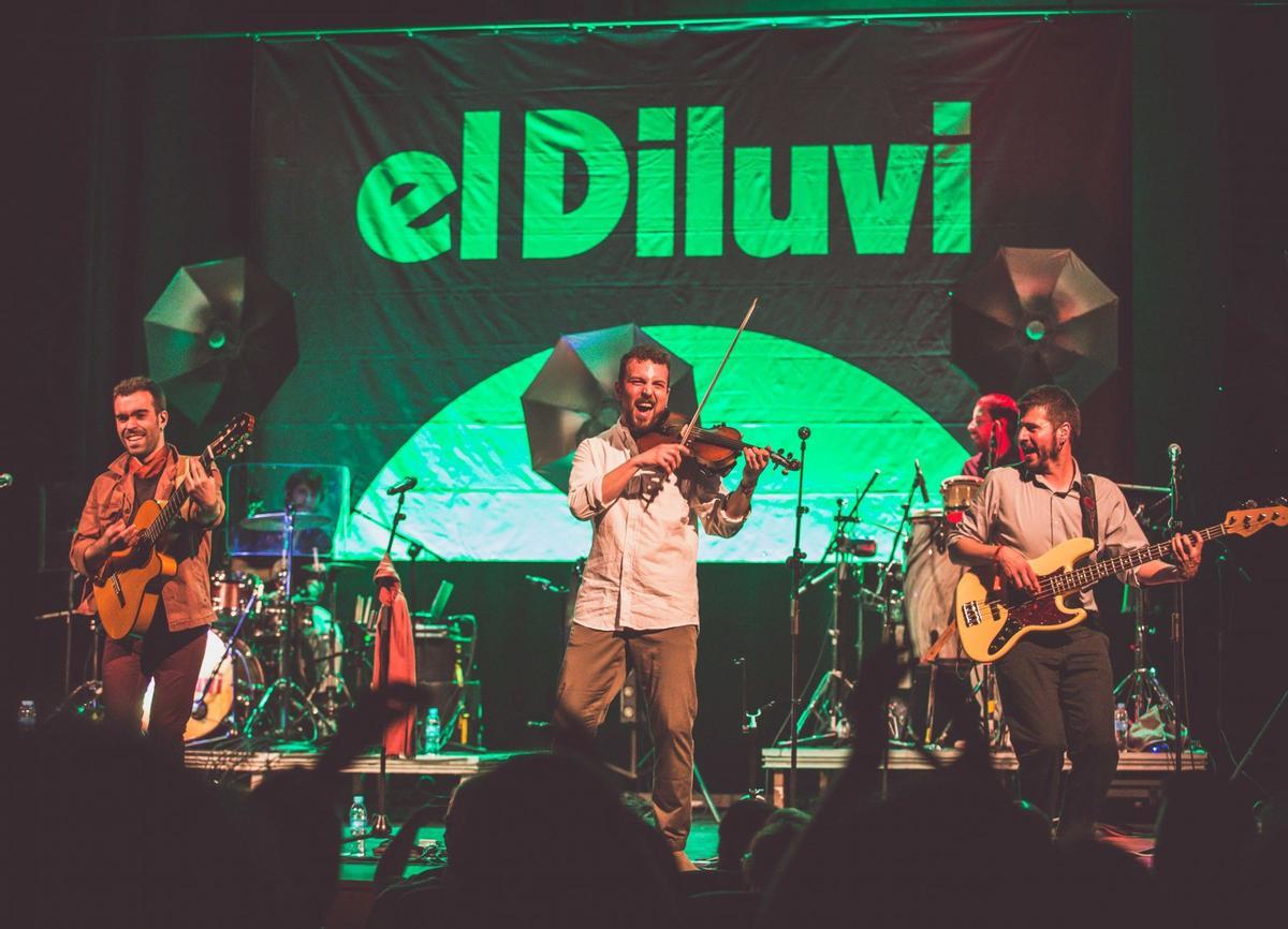 El Diluvi és una de les formacions que actuaran a Orpesa enguany a l’Orfest.