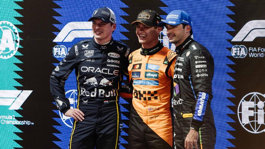 Piastri razočaran, Sainz heroj, Hamilton pa na dnu v kaotičnih kvalifikacijah v Las Vegasu