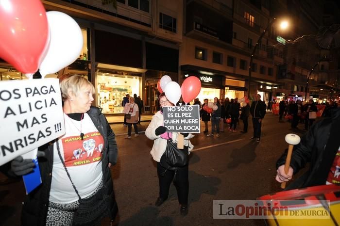 Manifestación de iDental en Gran Vía