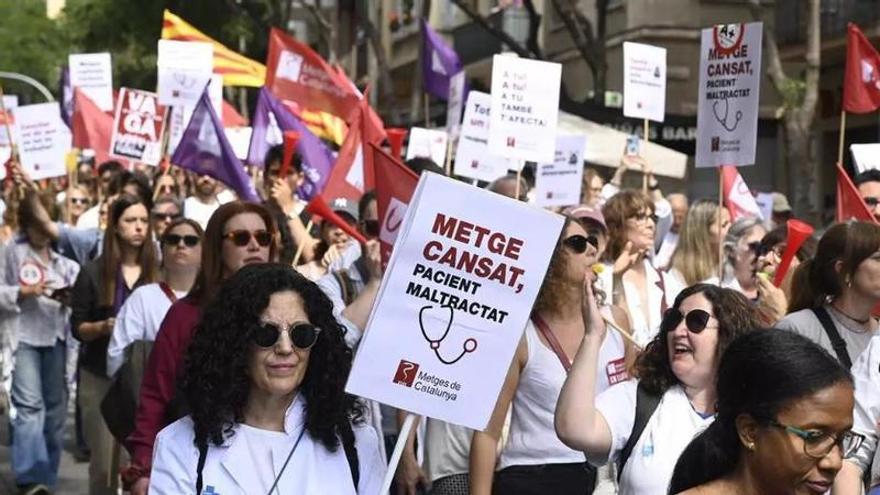 Metges de Catalunya convocarà una nova jornada de vaga el 17 de juny