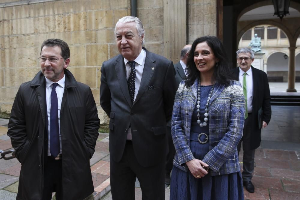 El presidente del Principado interviene en el acto de apertura de las Jornadas de Consejos Sociales de universidades