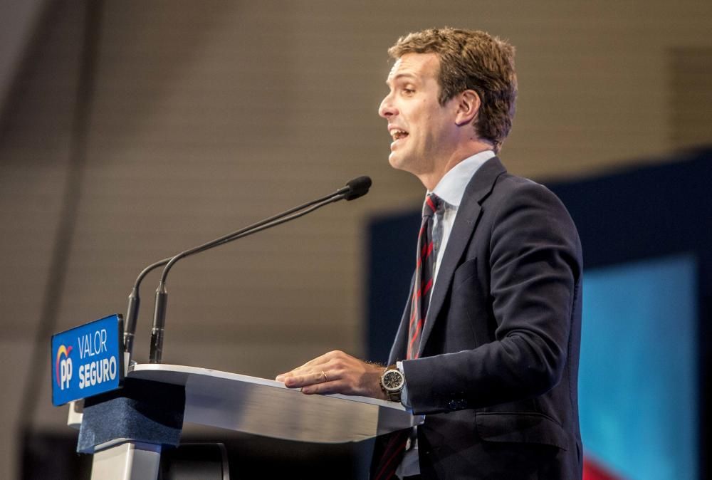 Pablo Casado reivindica que solo el PP defiende a las clases medias.