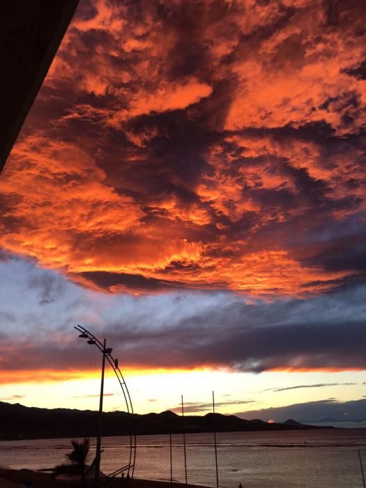 Cielo desde Las Canteras