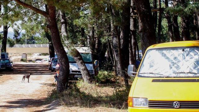 Entorno de As Patiñas, por donde se ampliará hasta Cambados la senda ya existente. |   // IÑAKI ABELLA