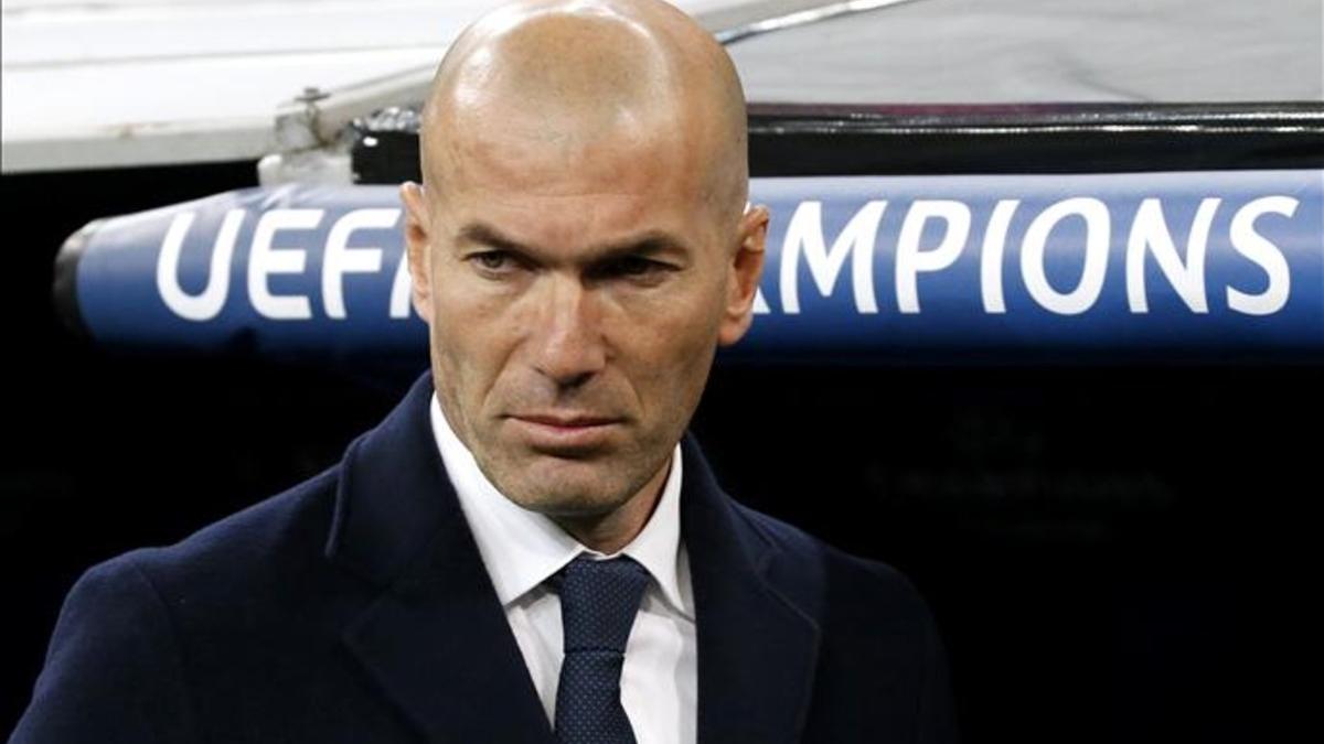 Zidane está muy decepcionado con sus jugadores