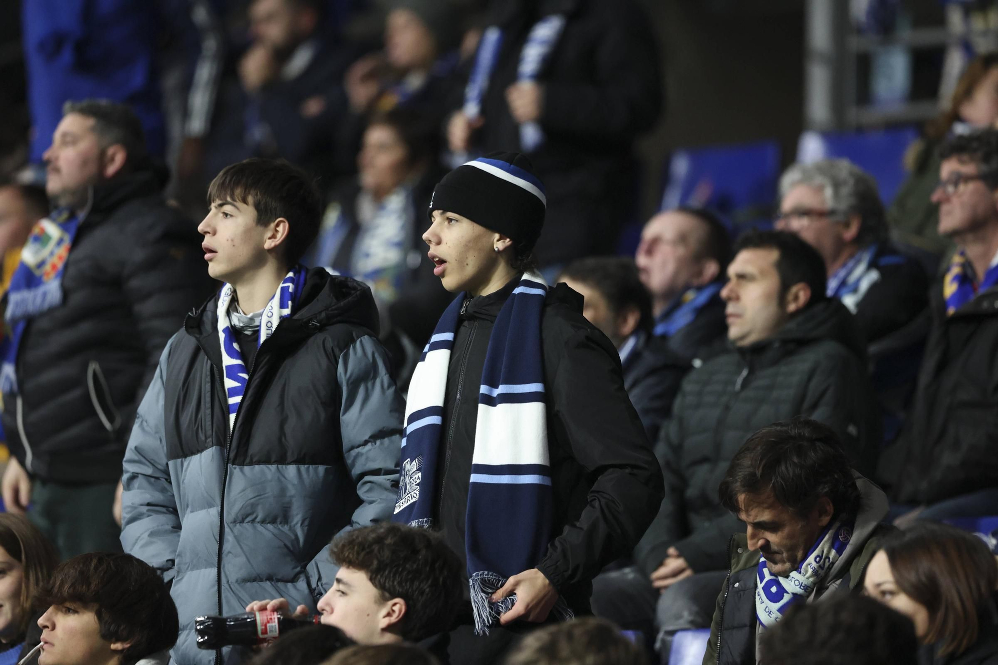Así fue el partido (en imágenes) entre el Real Oviedo y el Granada
