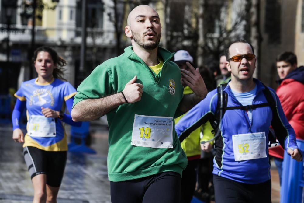 Carrera solidaria contra el hambre en Oviedo