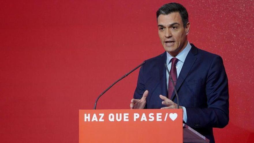 Sánchez llama a una &quot;movilización extraordinaria&quot; en las elecciones generales