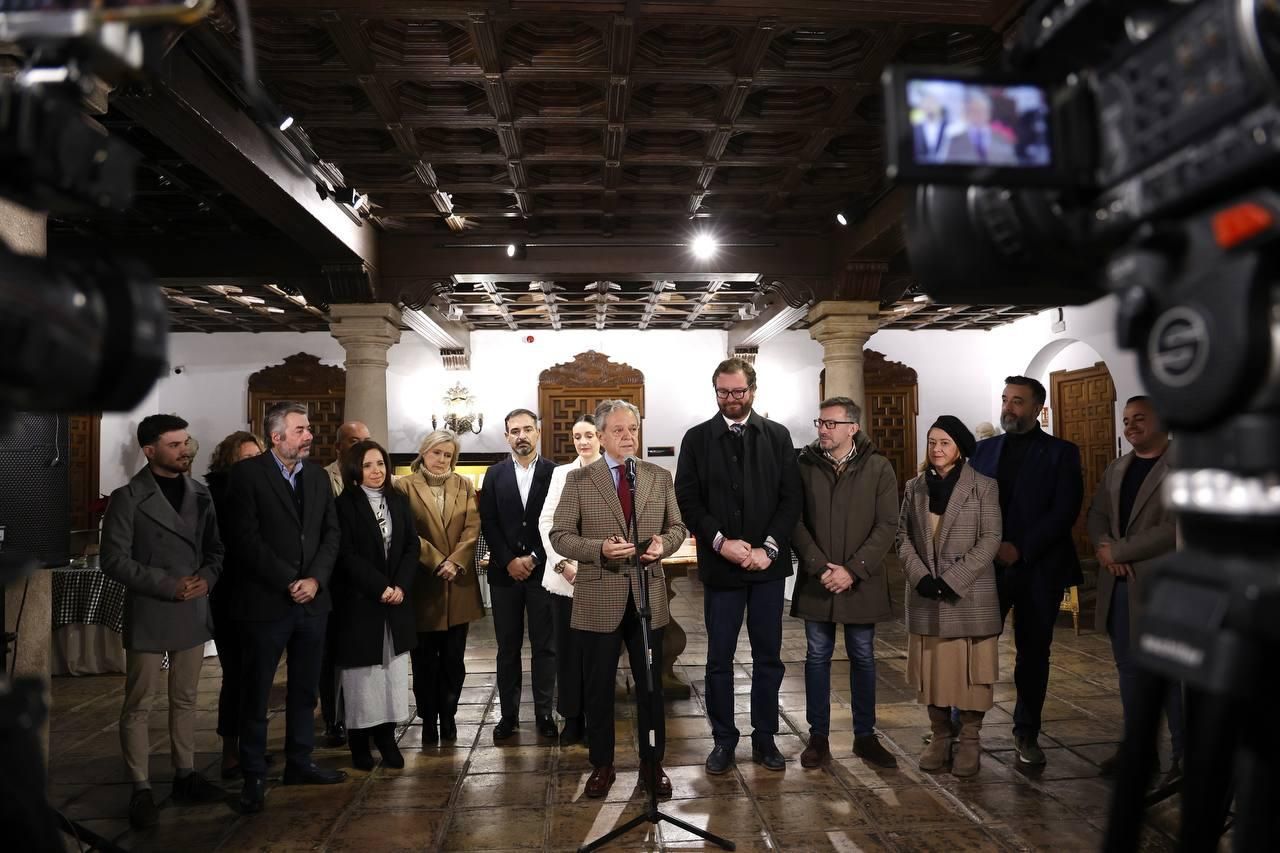 La Diputación ofrece el tradicional desayuno navideño a los medios