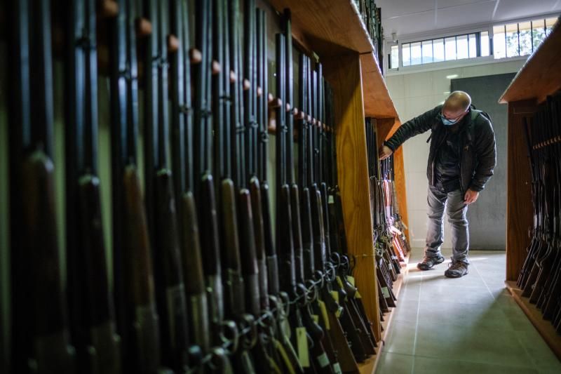 Exposición 527 armas que la Guardia Civil subastará