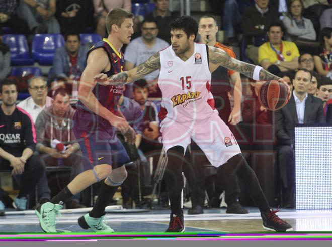 FC Barcelona, 63 - Olympiacos, 76